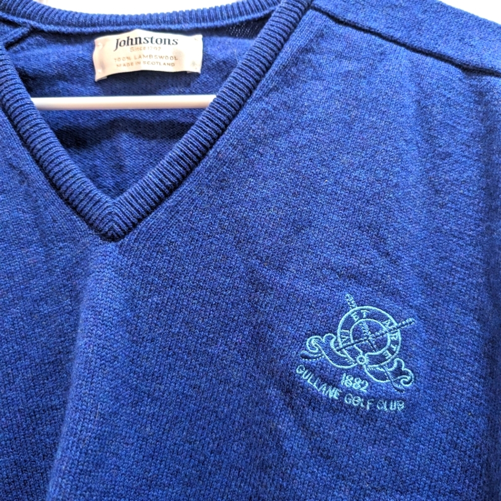 Gullane Golf Club Golf Sweater Lambswool